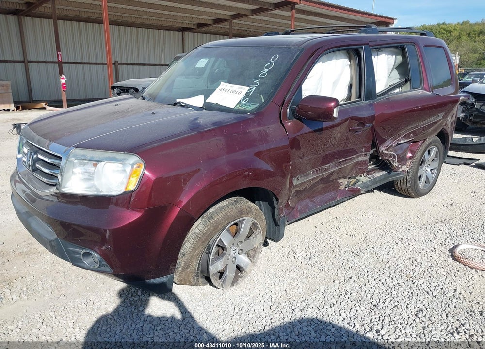 2014 HONDA PILOT VIN: 5FNYF4H96EB008396