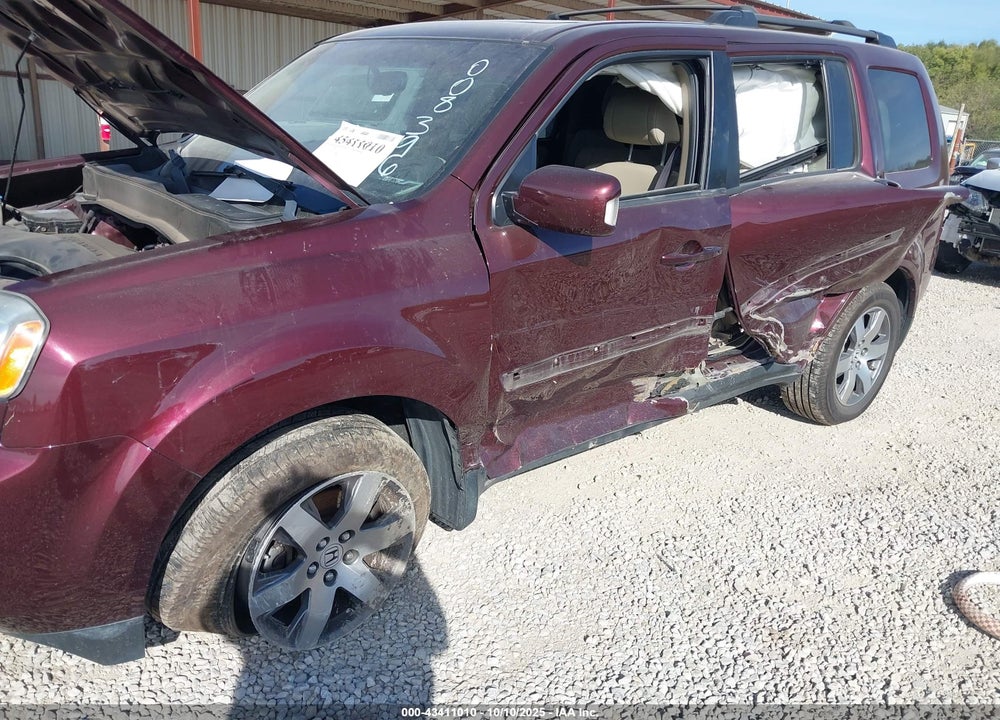 2014 HONDA PILOT VIN: 5FNYF4H96EB008396