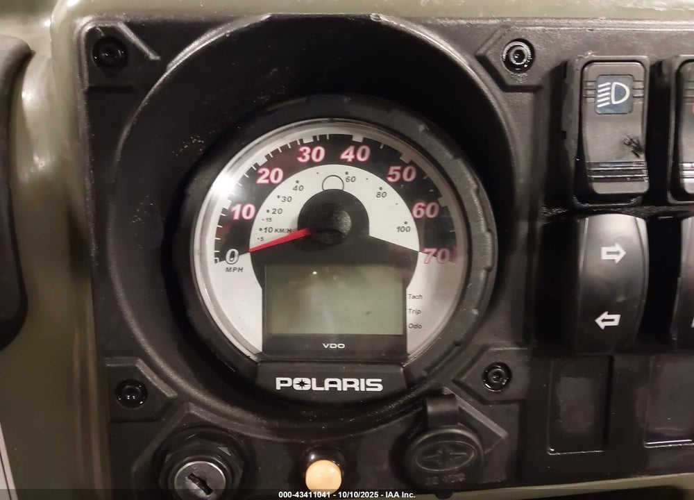 2008 POLARIS RANGER CREW VIN: 4XAWH68A882696617