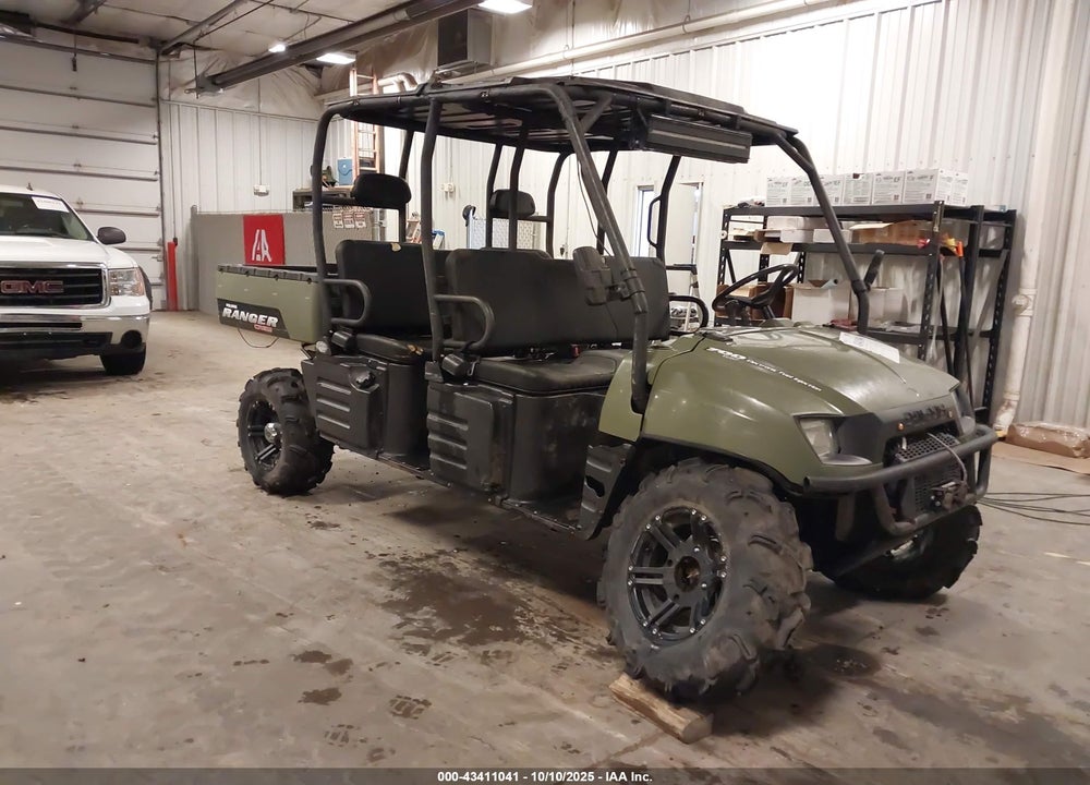 2008 POLARIS RANGER CREW VIN: 4XAWH68A882696617