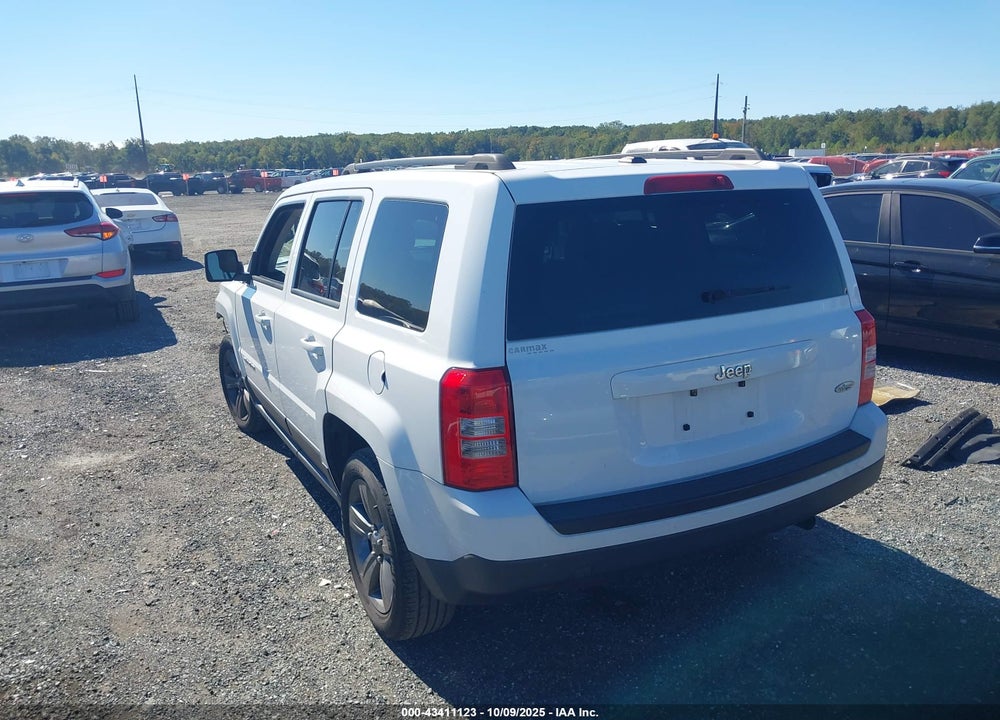 2015 JEEP PATRIOT HIGH ALTITUDE EDITION VIN: 1C4NJPFAXFD157788