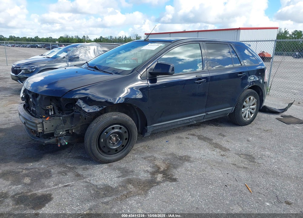 2008 FORD EDGE SEL VIN: 2FMDK38C58BB31510
