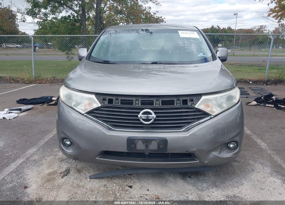 2012 NISSAN QUEST S VIN: JN8AE2KP5C9032958