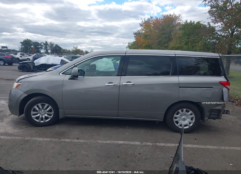 2012 NISSAN QUEST S VIN: JN8AE2KP5C9032958