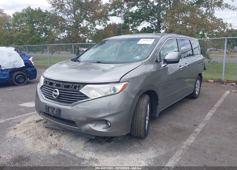 2012 NISSAN QUEST S VIN: JN8AE2KP5C9032958