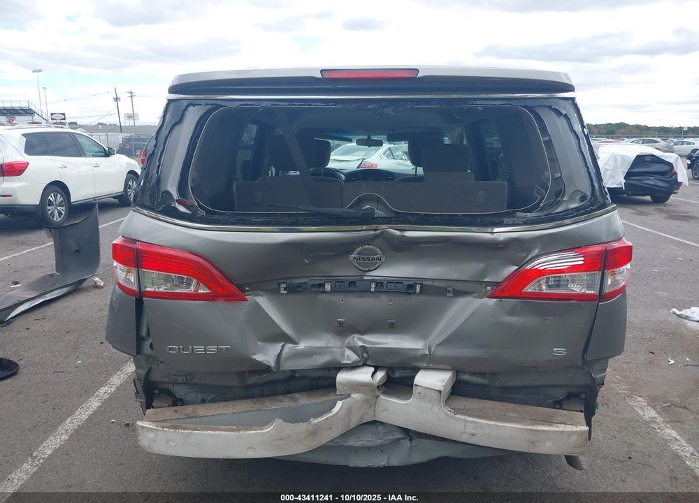 2012 NISSAN QUEST S VIN: JN8AE2KP5C9032958