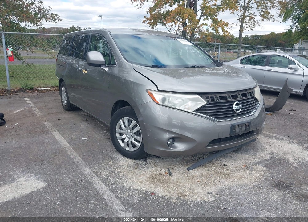 2012 NISSAN QUEST S VIN: JN8AE2KP5C9032958