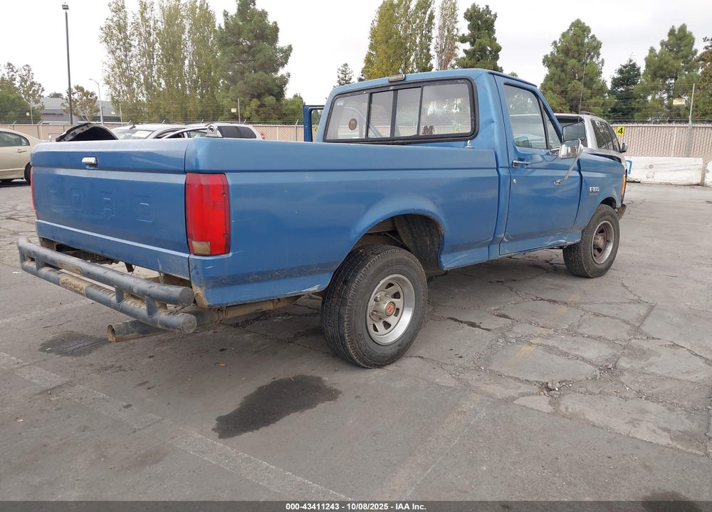 1991 FORD F150 VIN: 1FTDF15Y8MPB26043