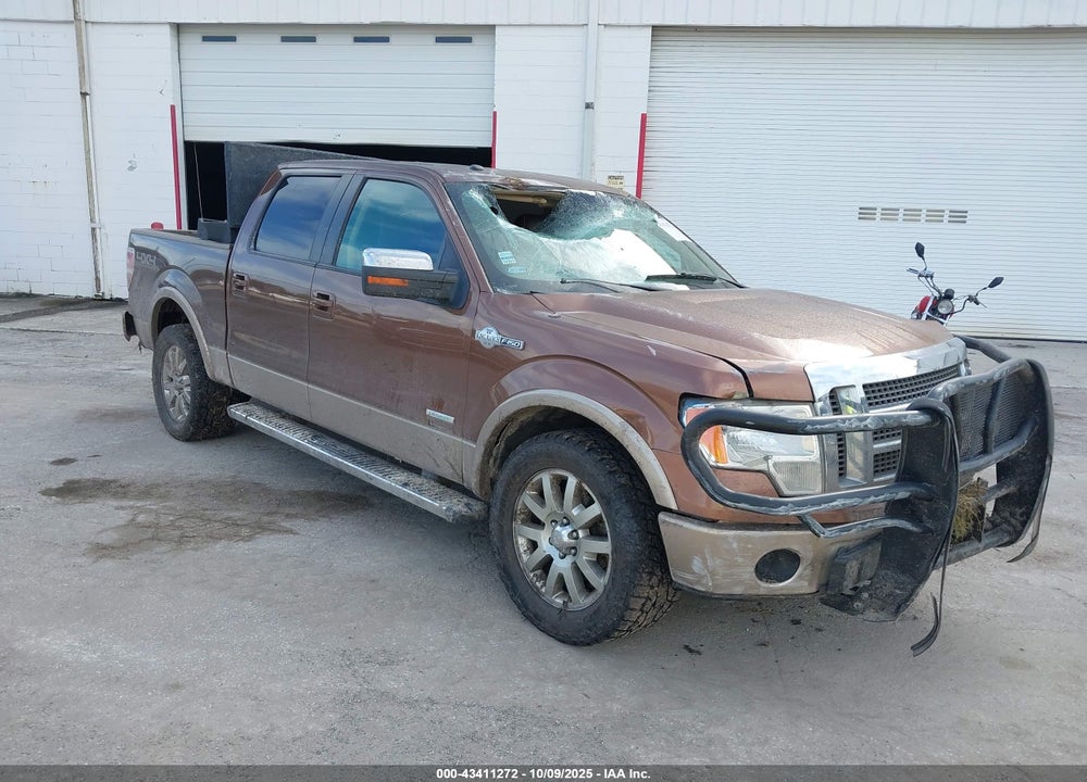 2011 FORD F-150 KING RANCH VIN: 1FTFW1ET0BKD37521