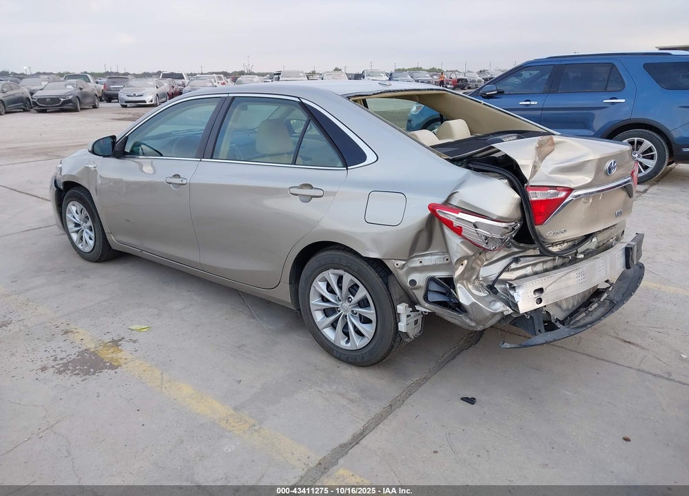 2016 TOYOTA CAMRY HYBRID VIN: 4T1BD1FK3GU194422