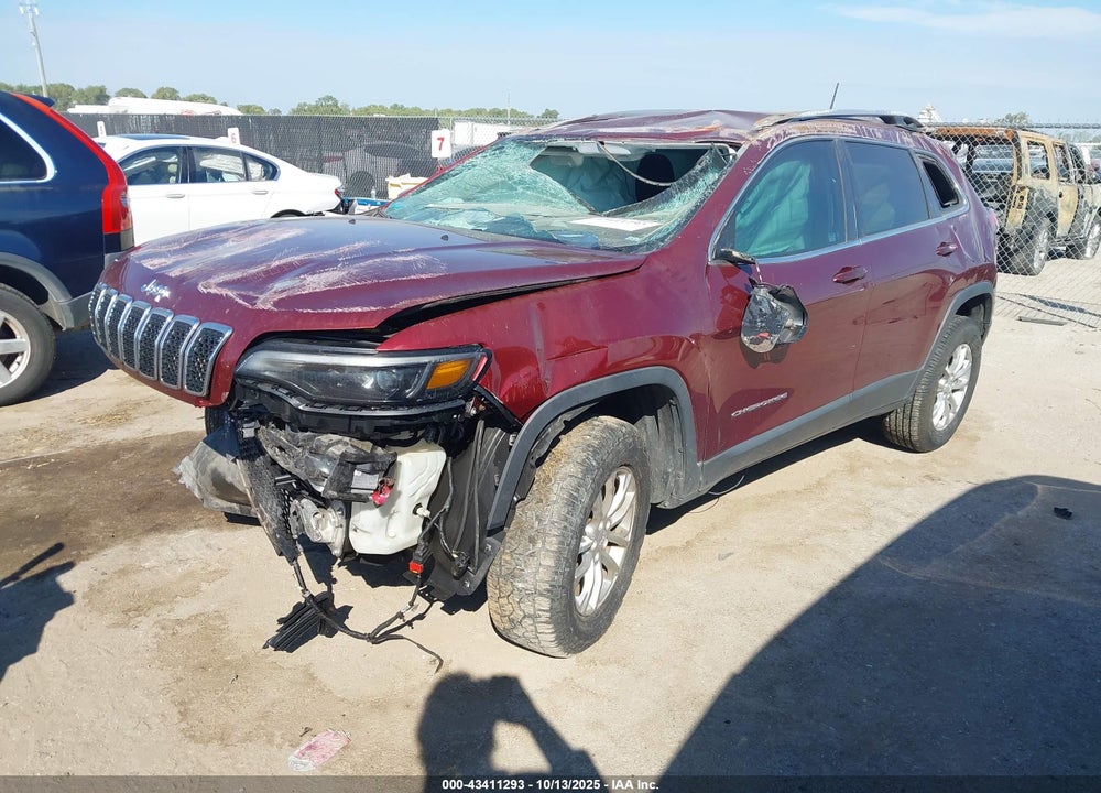 2019 JEEP CHEROKEE LATITUDE 4X4 VIN: 1C4PJMCB3KD387008
