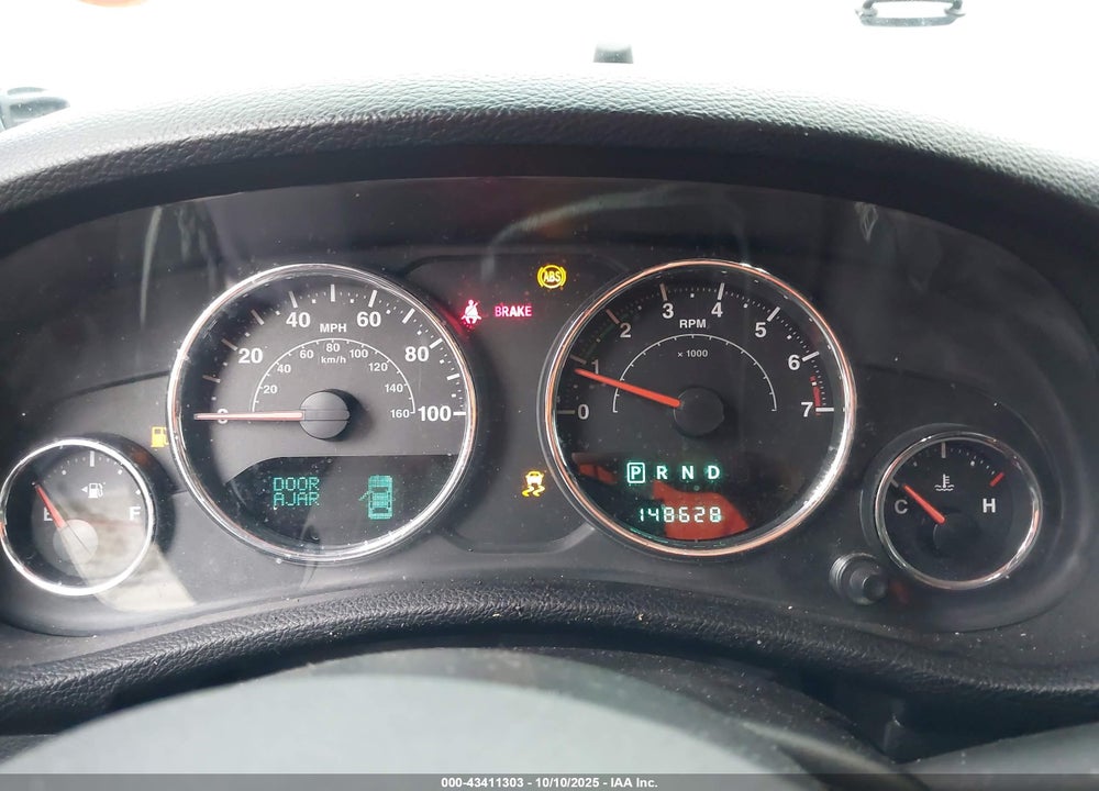 2013 JEEP WRANGLER UNLIMITED VIN: 1C4BJWEG1DL505130