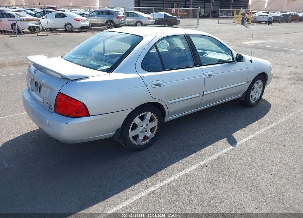 2006 NISSAN SENTRA 1.8S VIN: 3N1CB51D36L510735