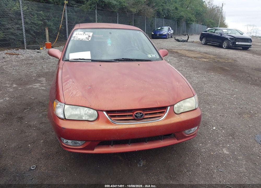 2002 TOYOTA COROLLA S VIN: 2T1BR12E02C583319