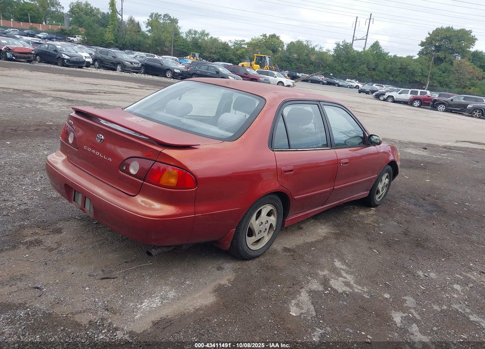 2002 TOYOTA COROLLA S VIN: 2T1BR12E02C583319