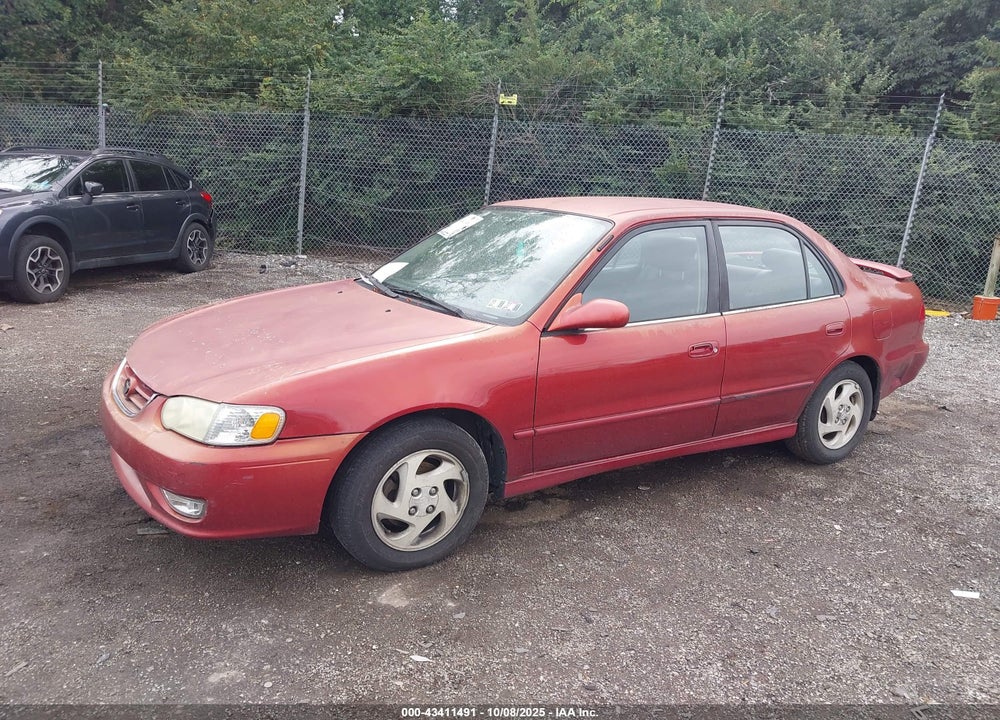 2002 TOYOTA COROLLA S VIN: 2T1BR12E02C583319