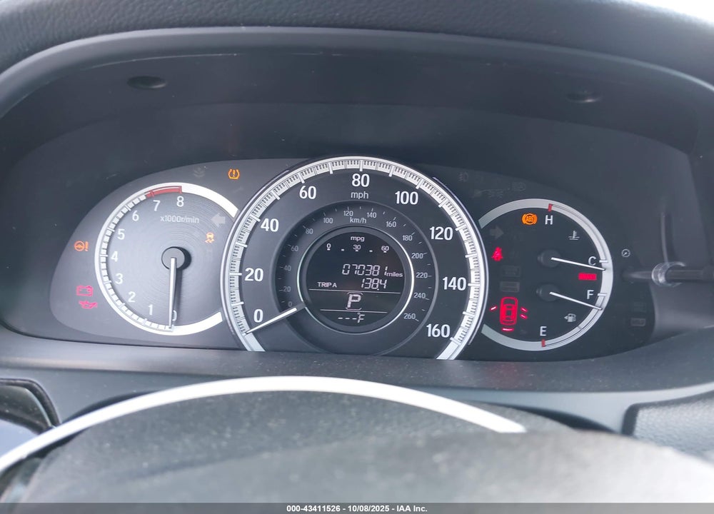 2016 HONDA ACCORD VIN: 1HGCR2F39GA054712
