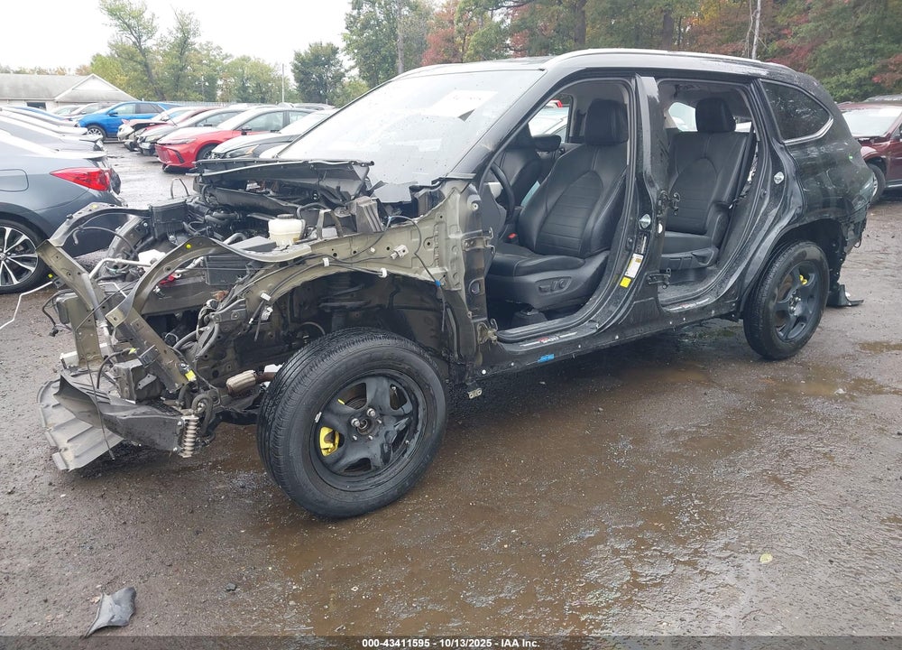 2021 TOYOTA HIGHLANDER VIN: 5TDGZRBH7MS527533