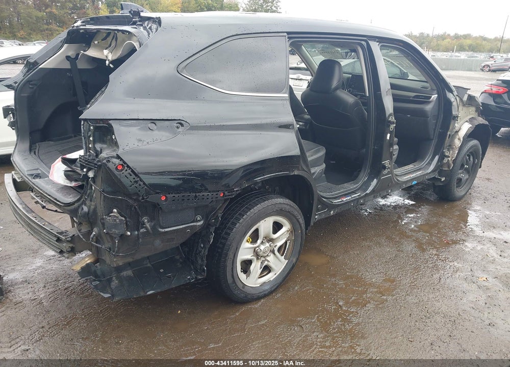 2021 TOYOTA HIGHLANDER VIN: 5TDGZRBH7MS527533