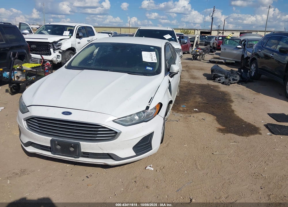 2019 FORD FUSION SE VIN: 3FA6P0H75KR123390