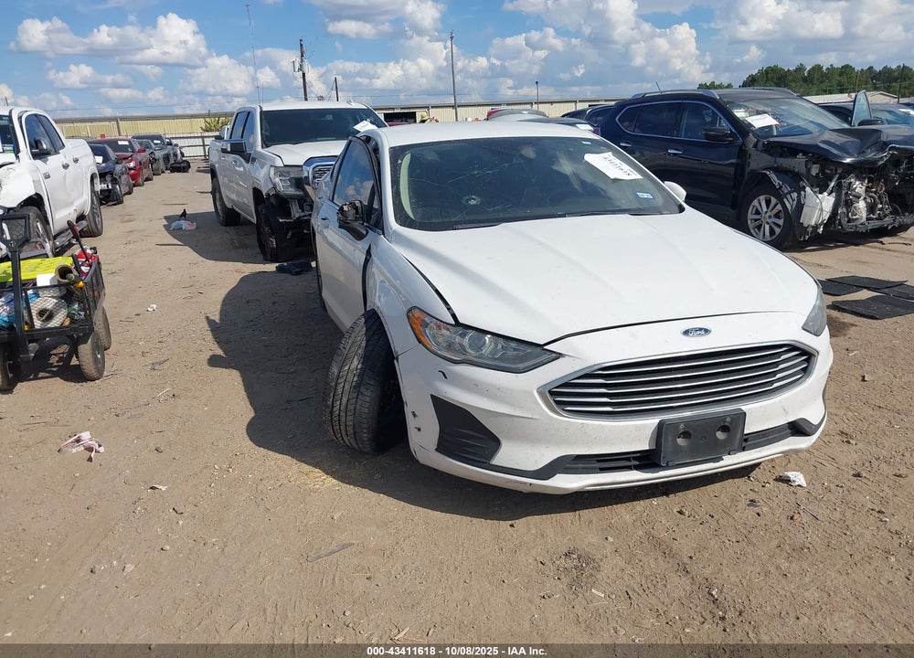 2019 FORD FUSION SE VIN: 3FA6P0H75KR123390