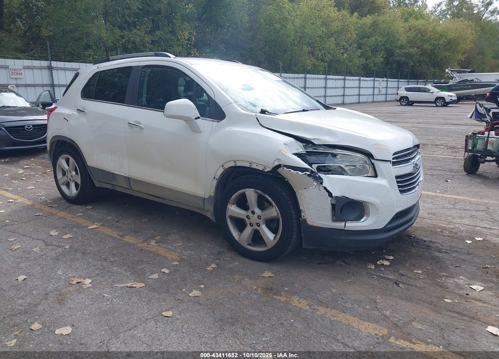 2016 CHEVROLET TRAX LTZ VIN: 3GNCJMSB6GL258723