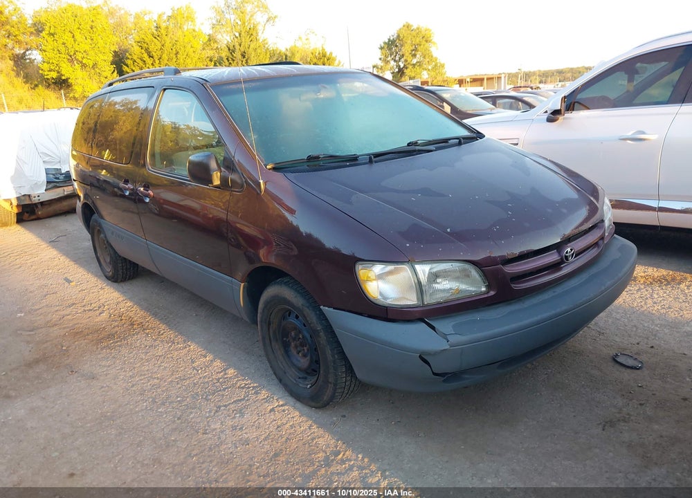 1999 TOYOTA SIENNA LE VIN: 4T3ZF13C9XU135548