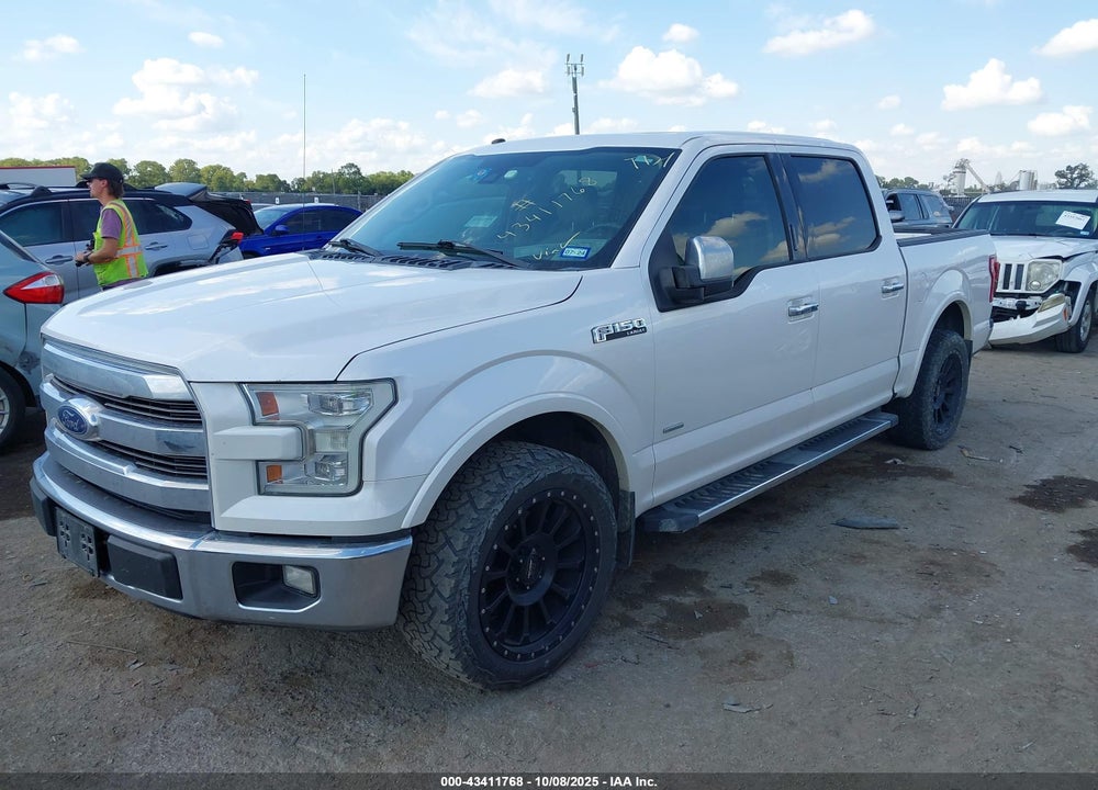 2016 FORD F-150 LARIAT VIN: 1FTEW1CG8GKF17810