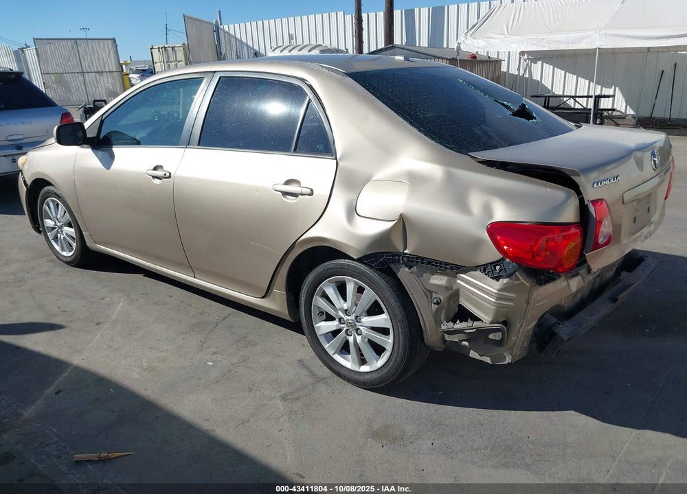 2009 TOYOTA COROLLA XLE VIN: 1NXBU40E09Z060720