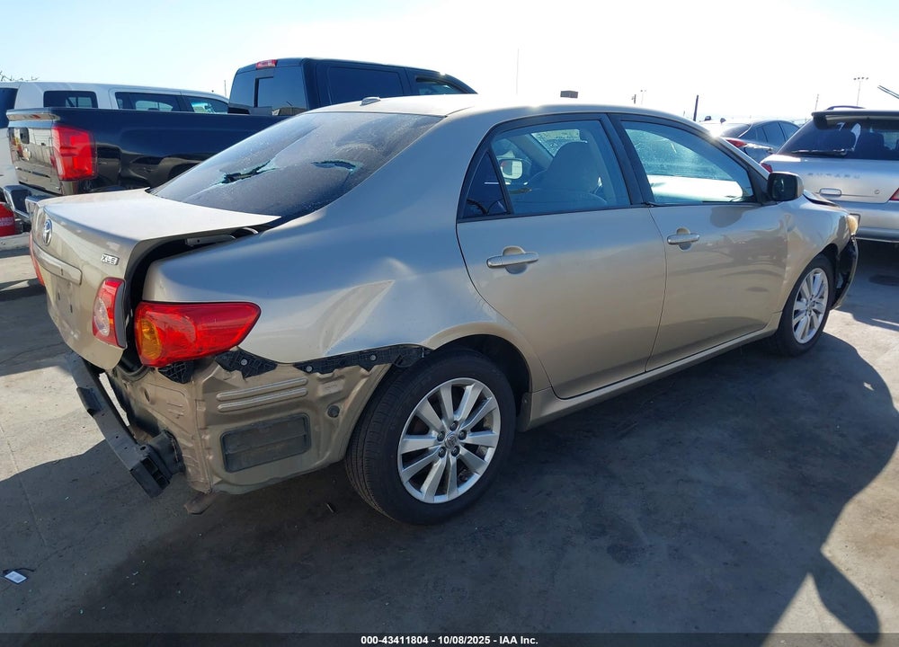 2009 TOYOTA COROLLA XLE VIN: 1NXBU40E09Z060720