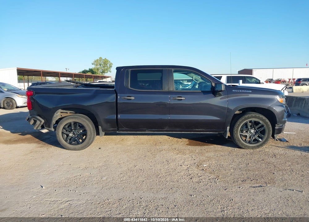 2022 CHEVROLET SILVERADO 1500 2WD SHORT BED CUSTOM VIN: 1GCPABEK6NZ632456