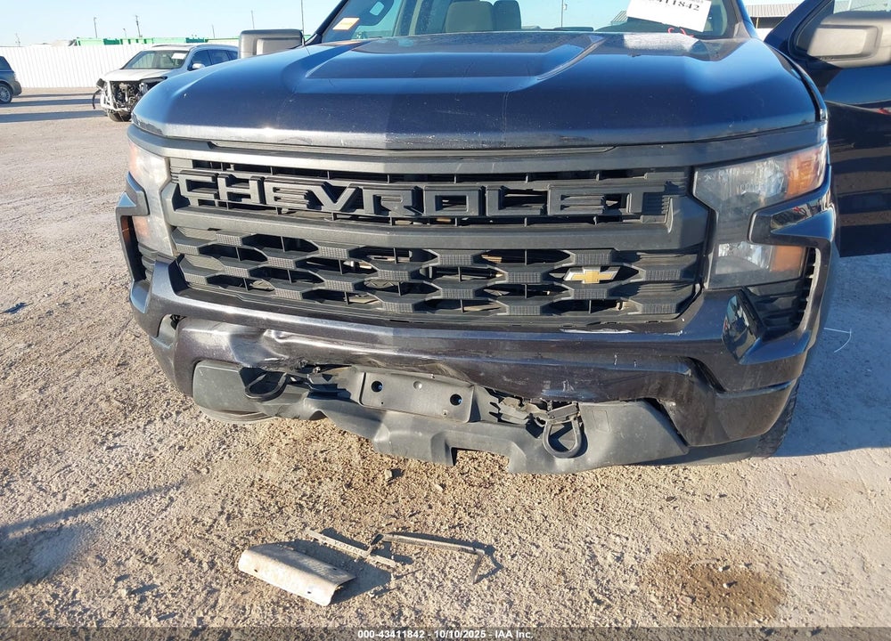 2022 CHEVROLET SILVERADO 1500 2WD SHORT BED CUSTOM VIN: 1GCPABEK6NZ632456
