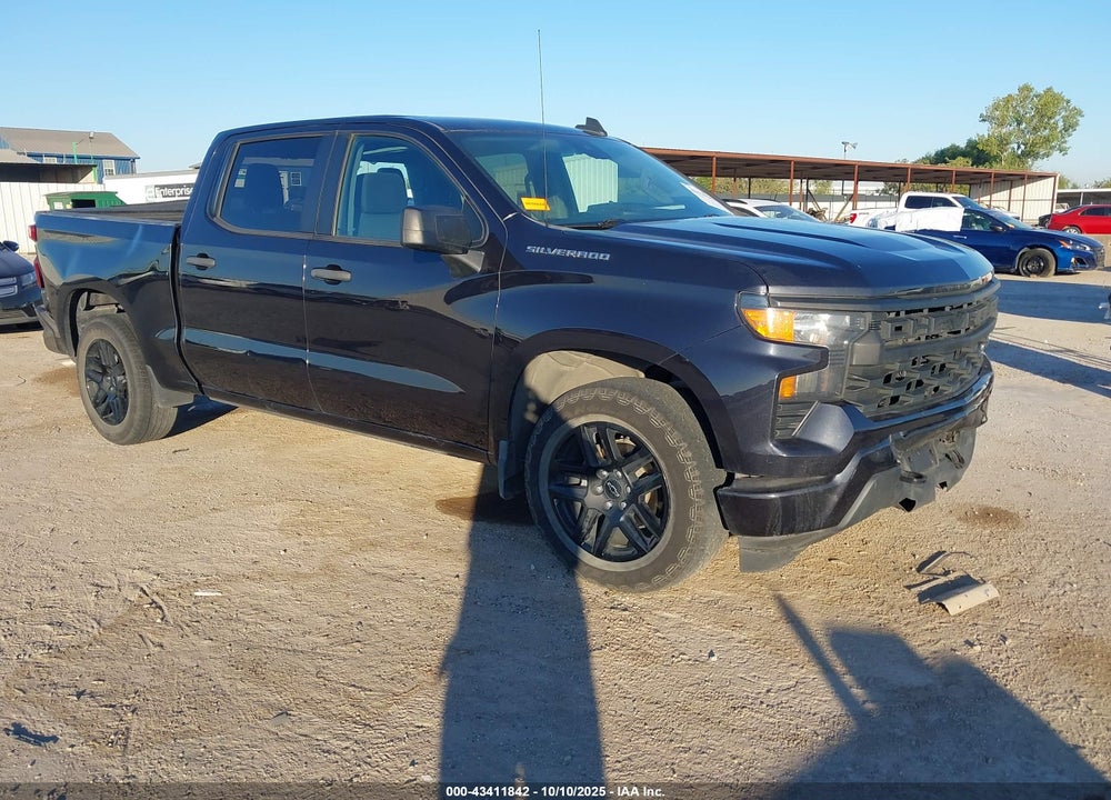 2022 CHEVROLET SILVERADO 1500 2WD SHORT BED CUSTOM VIN: 1GCPABEK6NZ632456