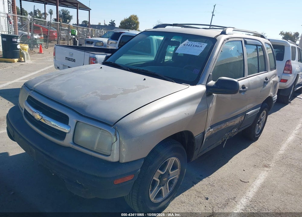 2002 CHEVROLET TRACKER HARD TOP BASE VIN: 2CNBJ13C126920565