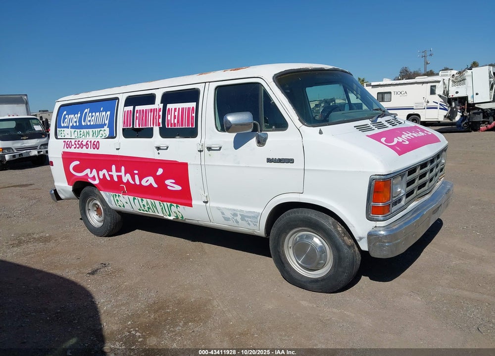 1992 DODGE RAM WAGON B350 VIN: 2B5WB35Y3NK157962