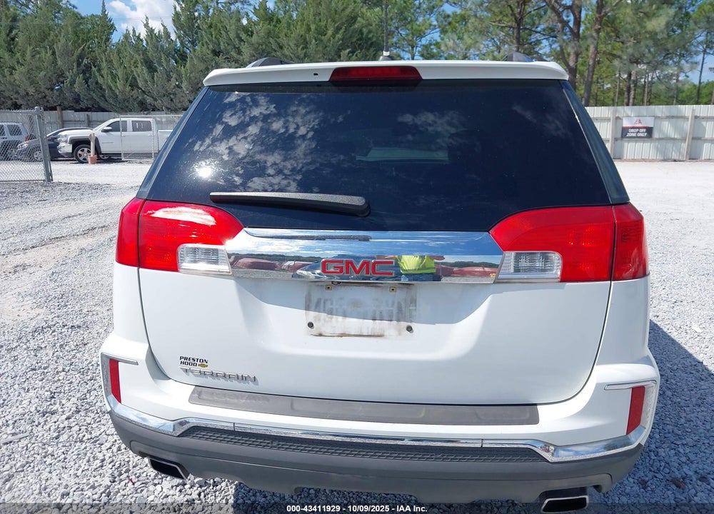 2016 GMC TERRAIN SLT VIN: 2GKFLPE39G6141636