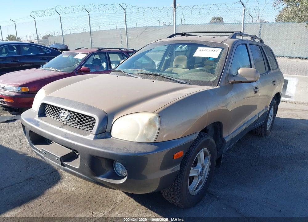 2002 HYUNDAI SANTA FE GLS/LX VIN: KM8SC13D12U332234