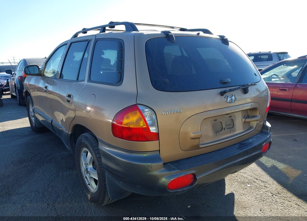 2002 HYUNDAI SANTA FE GLS/LX VIN: KM8SC13D12U332234