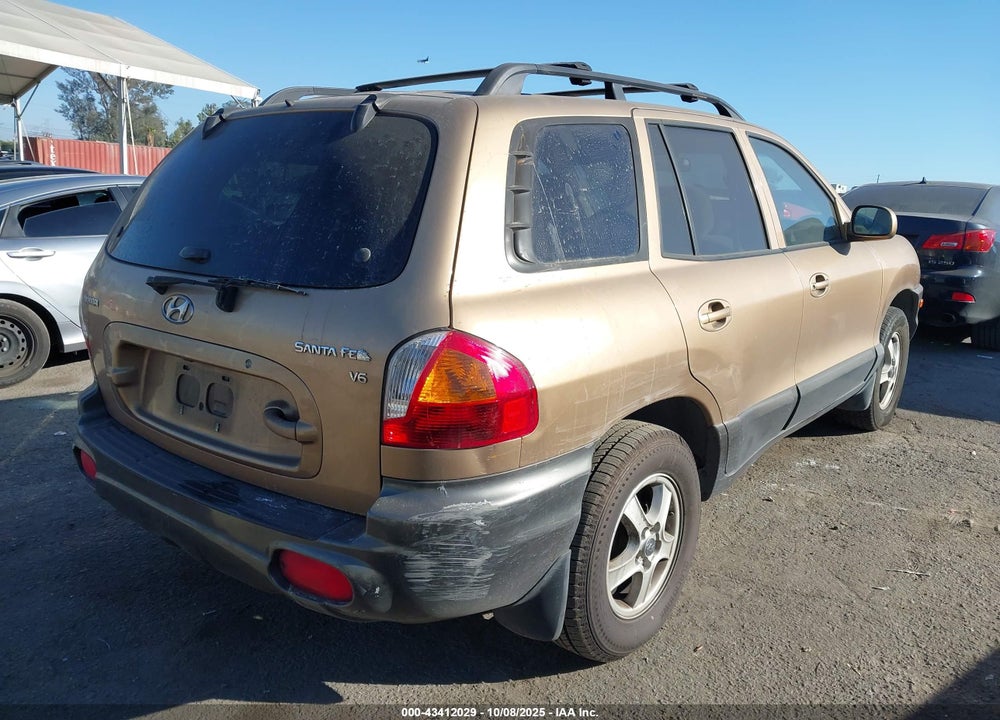 2002 HYUNDAI SANTA FE GLS/LX VIN: KM8SC13D12U332234