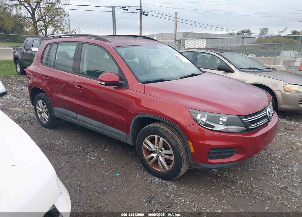 2015 VOLKSWAGEN TIGUAN S VIN: WVGAV7AXXFW014869