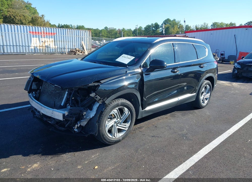 2021 HYUNDAI SANTA FE SEL VIN: 5NMS24AJ4MH324088