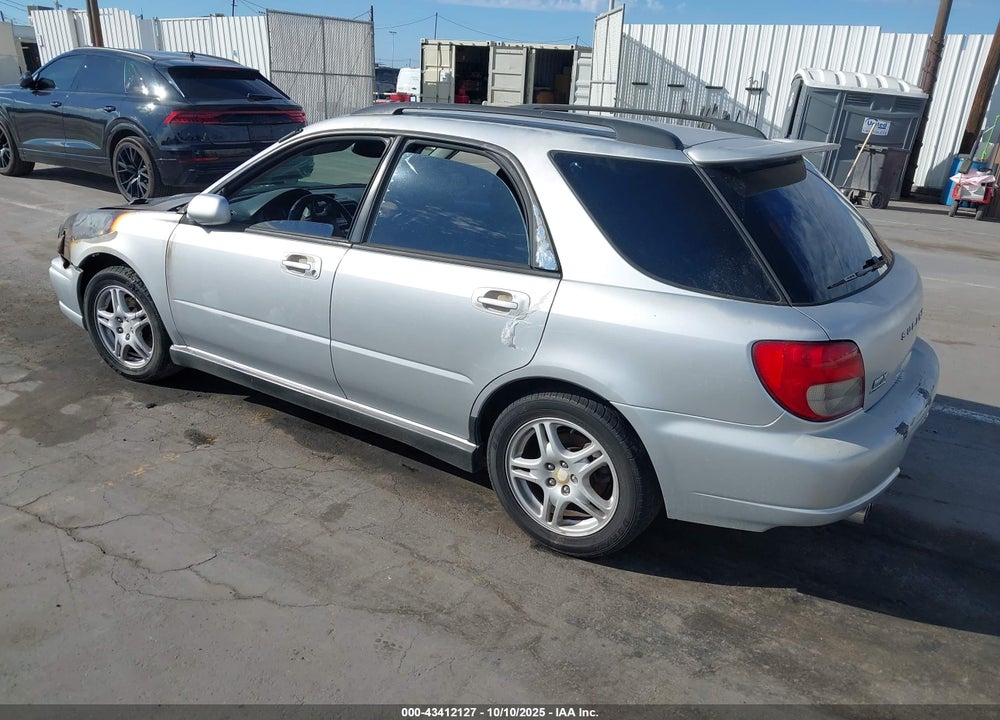 2003 SUBARU IMPREZA WRX VIN: JF1GG29613G800496
