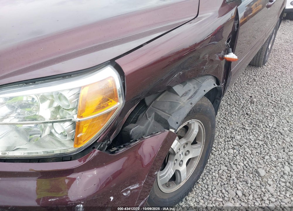 2007 HONDA PILOT EX-L VIN: 2HKYF18687H509704