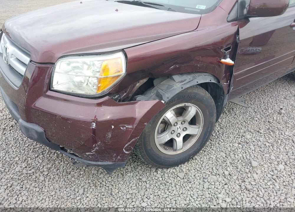 2007 HONDA PILOT EX-L VIN: 2HKYF18687H509704