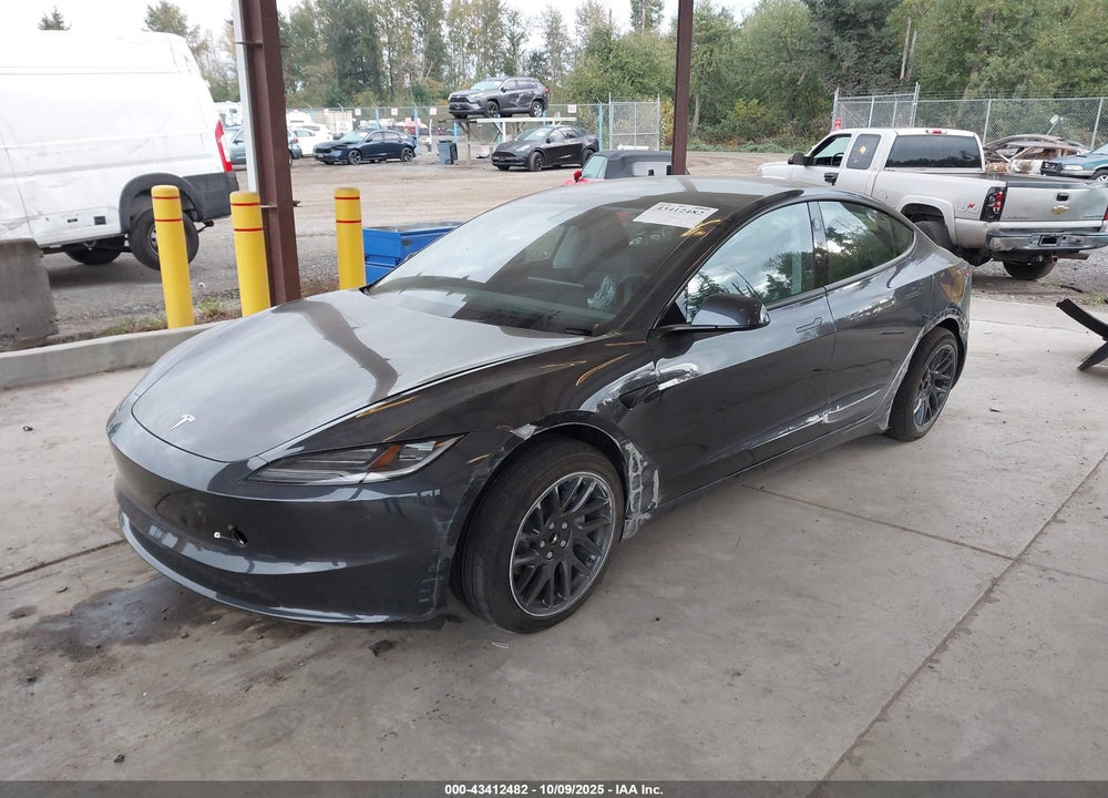 2025 TESLA MODEL 3 LONG RANGE REAR-WHEEL DRIVE VIN: 5YJ3E1EA5SF004300