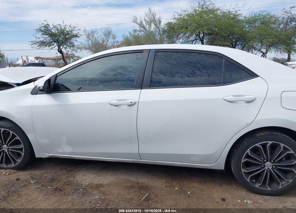 2015 TOYOTA COROLLA S PLUS VIN: 5YFBURHE9FP317596