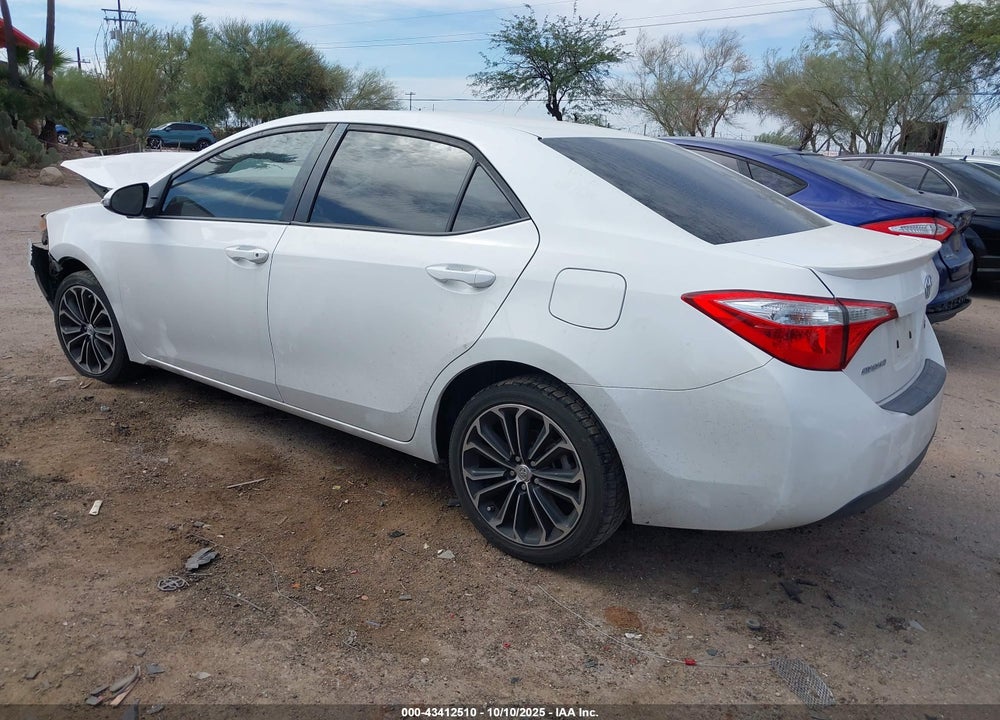 2015 TOYOTA COROLLA S PLUS VIN: 5YFBURHE9FP317596