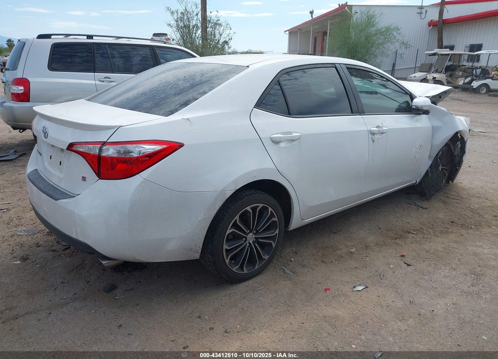 2015 TOYOTA COROLLA S PLUS VIN: 5YFBURHE9FP317596