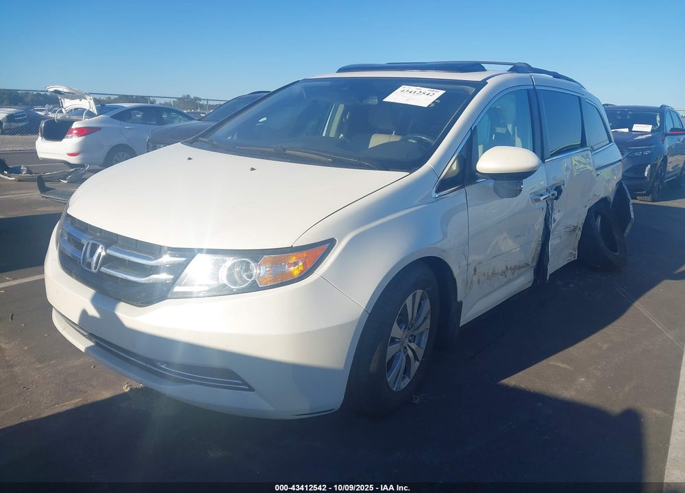2016 HONDA ODYSSEY EX-L VIN: 5FNRL5H62GB040385
