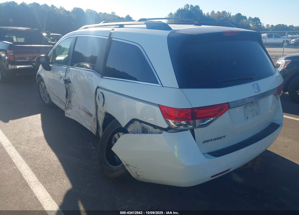 2016 HONDA ODYSSEY EX-L VIN: 5FNRL5H62GB040385